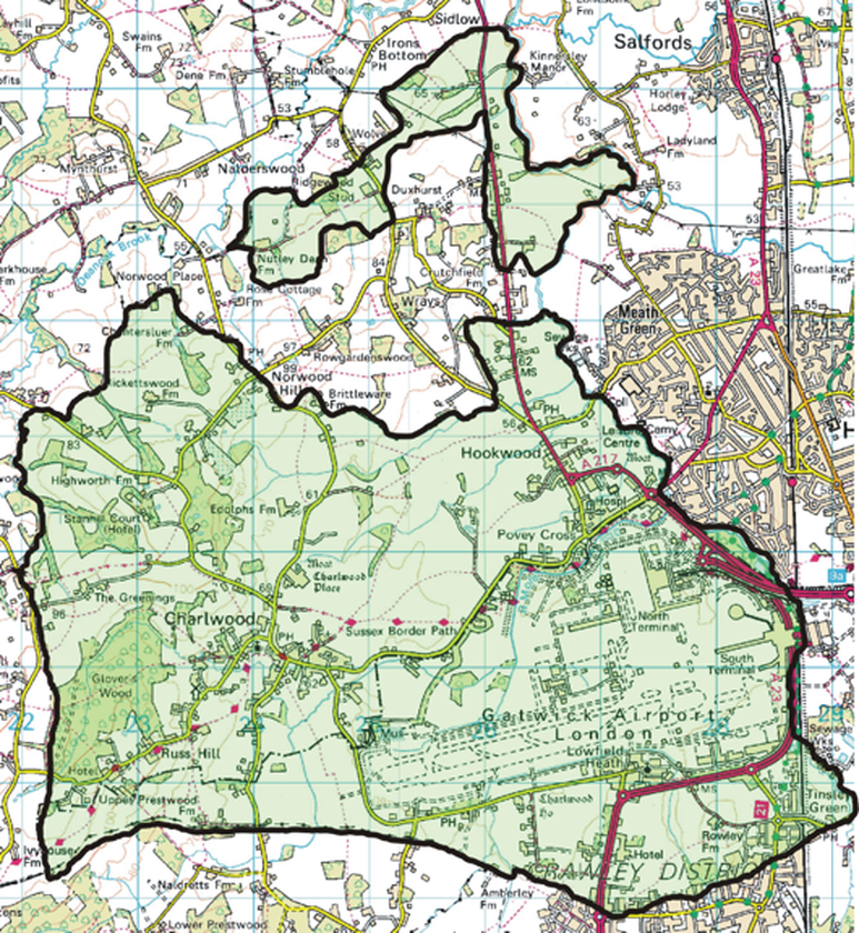 Area of Benfit for grants from The John Bristow and Thomas Mason Trust (JB&TMT)